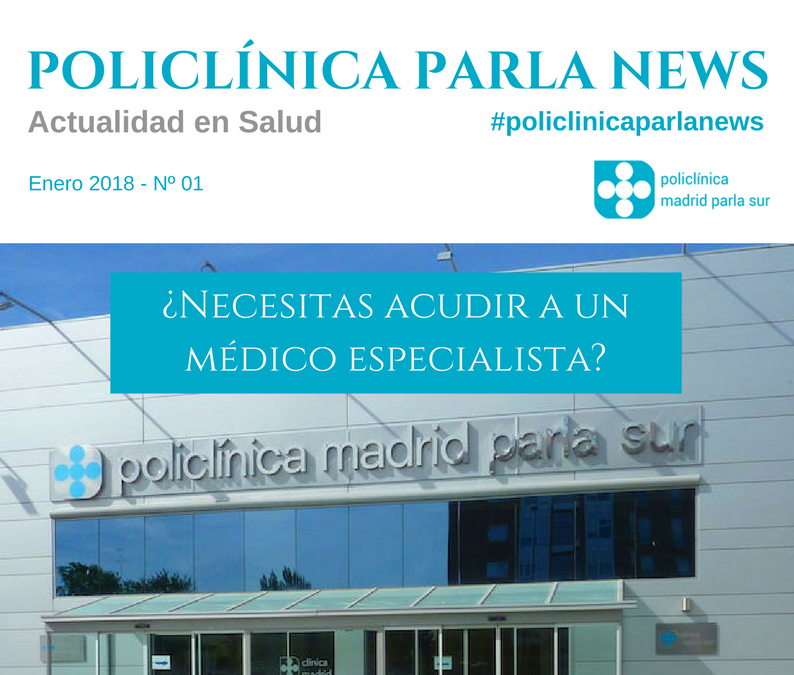 revista sobre medicina y salud Policlínica Parla News, portada