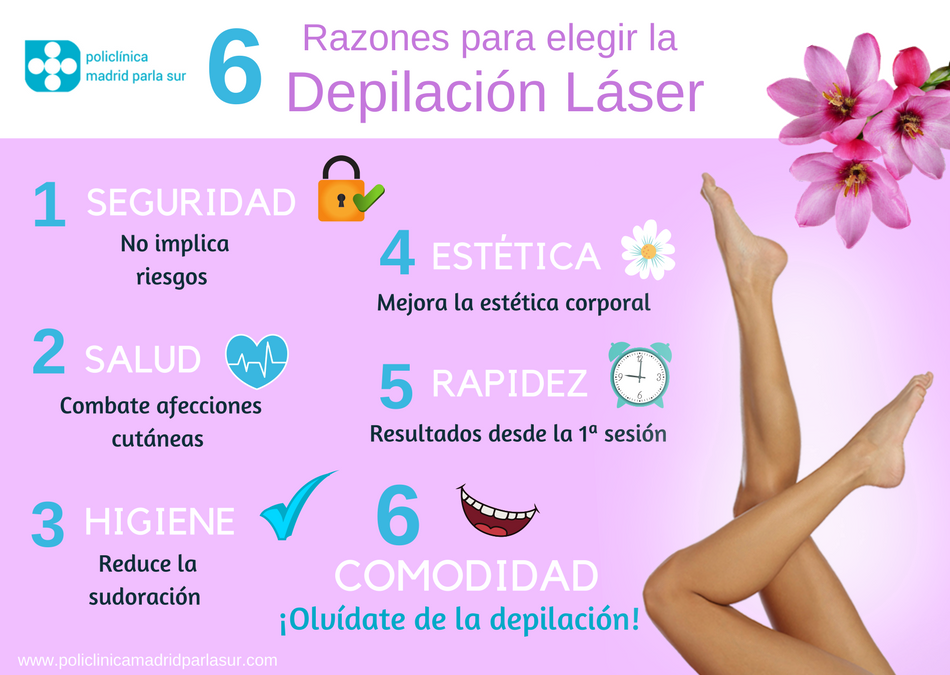 razones para elegir la depilacion laser