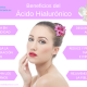 beneficios del acido hialuronico, estetica parla, infografia